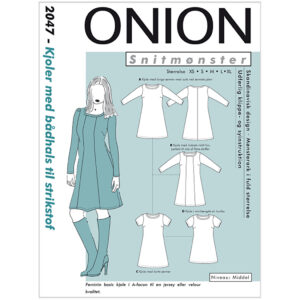 Onion Mønster, Kjoler m/ bådhals