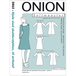 Onion Mønster, Kjole m/ skulderstykker