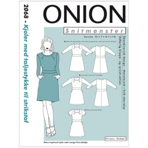 Onion Mønster, Kjoler m/ taljestykke