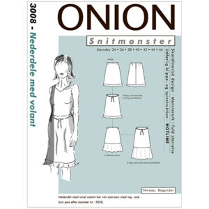 Onion Mønster, Nederdele m/ volant