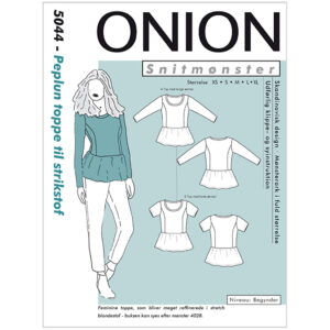 Onion Mønster, Peplum toppe
