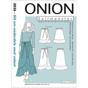 Onion Mønster, Slå om-nederdel m/ volant