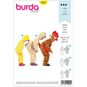 Burda mønster, Børn,  Karneval Høns