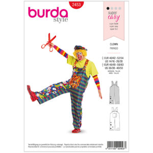 Burda mønster, Karneval Klovn