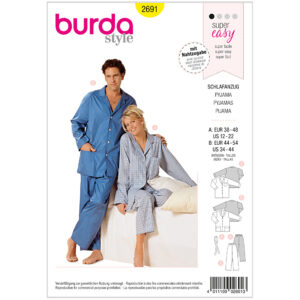 Burda mønster, Nattøj