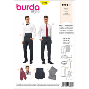 Burda Mønster, Vest / Accessoires