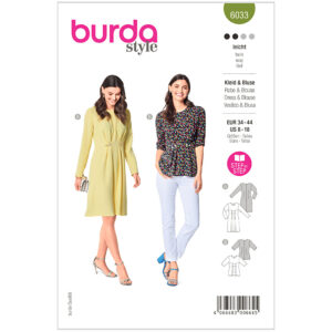 Burda Mønster,  Kjole og bluse