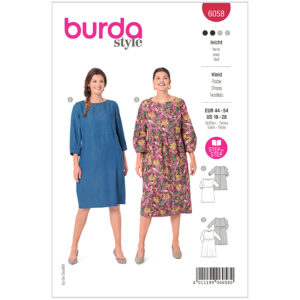 Burda mønster, Kjole