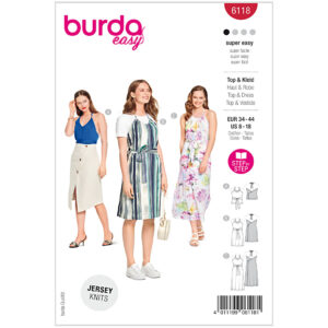 Burda mønster, Top og kjole