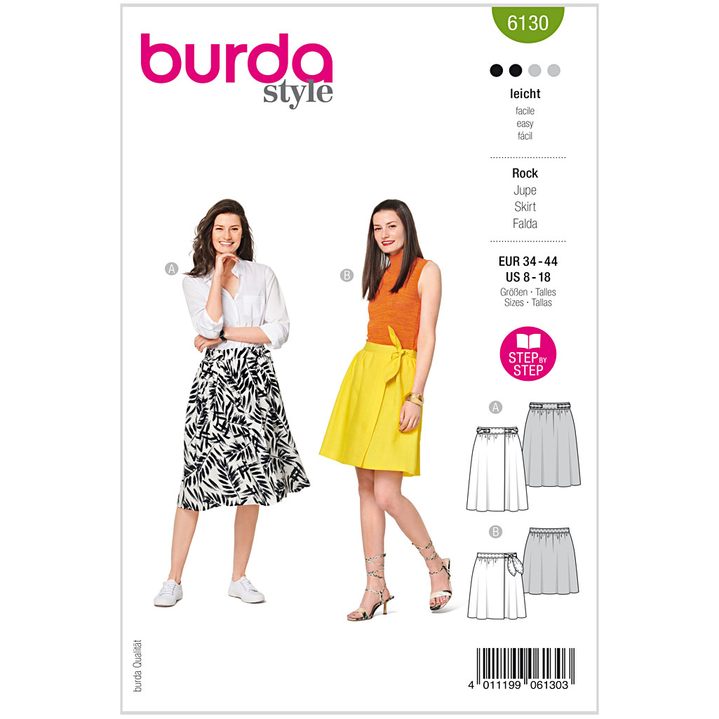 Burda Mønster, Nederdel