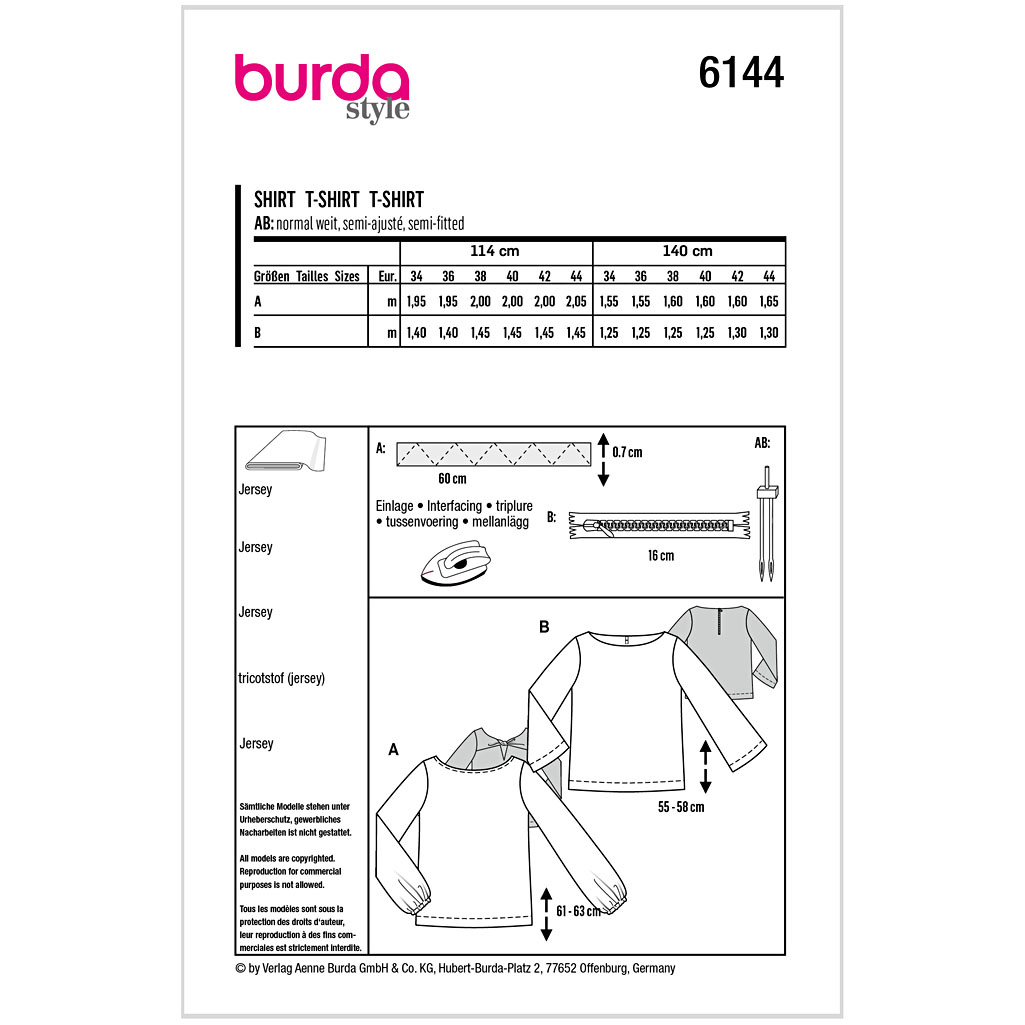 Burda Mønster, Top - Billede 2