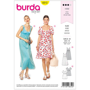 Burda Mønster, Kjole