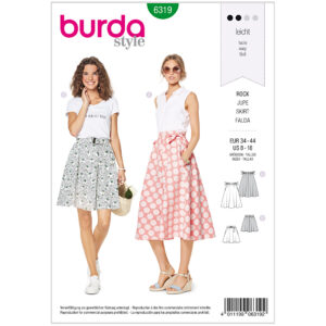 Burda Mønster, Nederdel