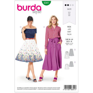 Burda Mønster, Nederdel