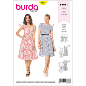 Burda Mønster, Kjole