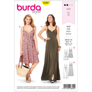 Burda Mønster, Kjole