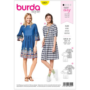 Burda Mønster, Kjole