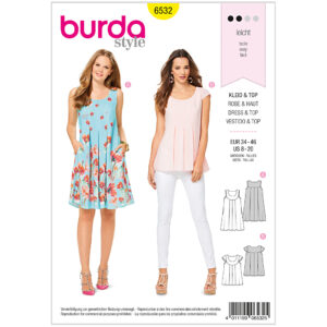 Burda Mønster, Kjole & Top