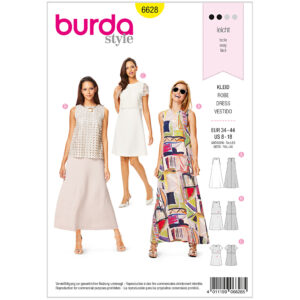 Burda Mønster, Kjole