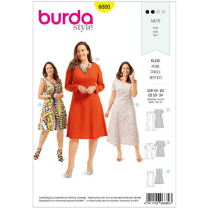 Burda Mønster, Kjole