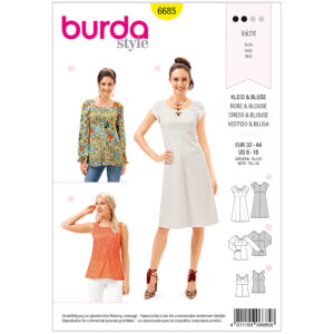 Burda Mønster, Kjole & Bluse