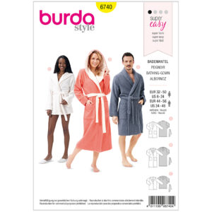 Burda Mønster, Badekåbe
