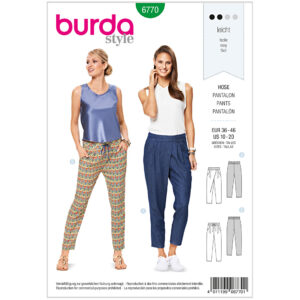 Burda Mønster, Bukser