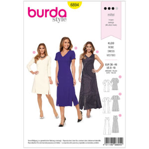 Burda Mønster, Kjole