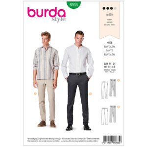 Burda Mønster, Bukser, Herre