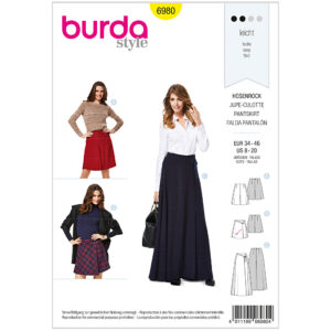 Burda Mønster, Buksenederdel