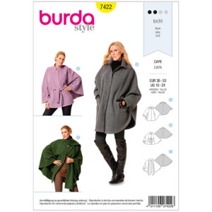 Burda Mønster, Kappe