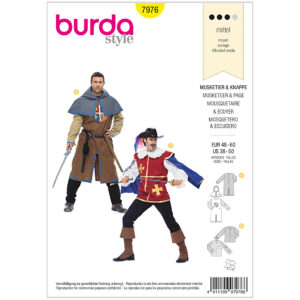 Burda Mønster, Karneval, Musketer