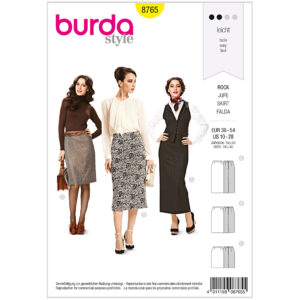 Burda Mønster, Nederdel, 1stk.
