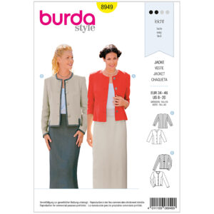 Burda Mønster, Jakke
