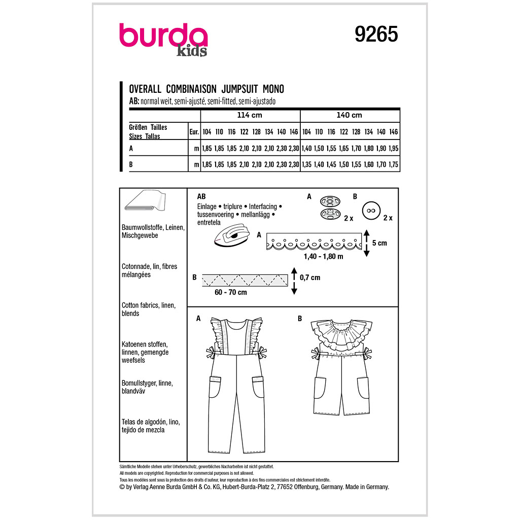 Burda Mønster, 1stk. - Billede 2
