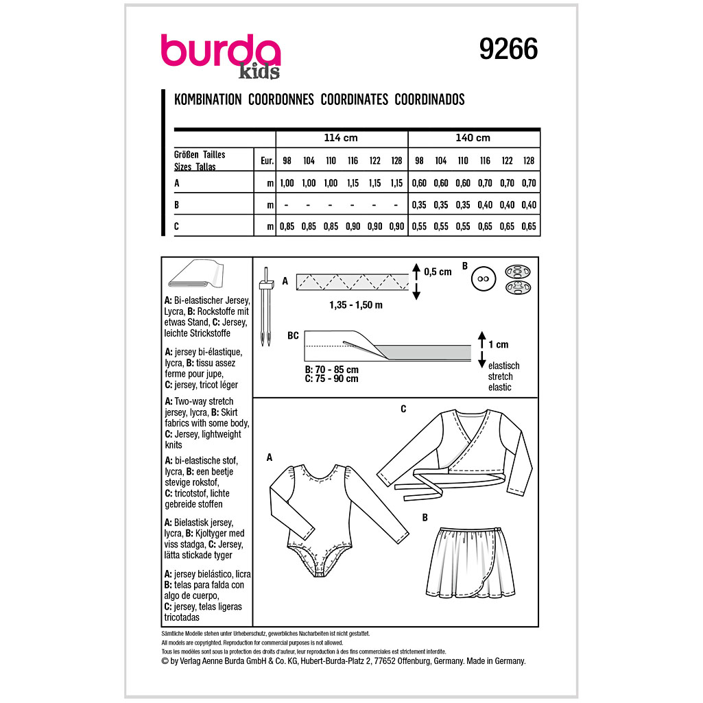 Burda Mønster, 1stk. - Billede 2