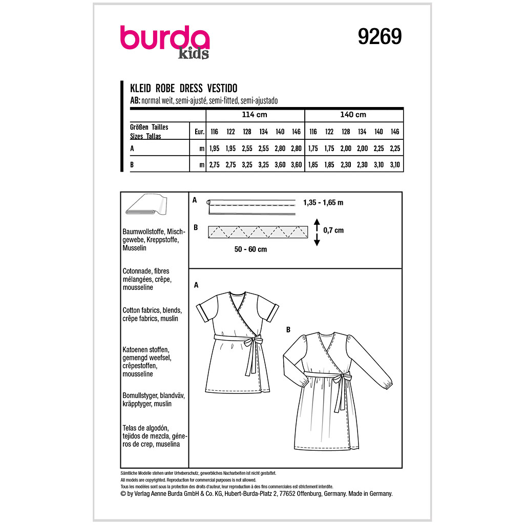 Burda Mønster, 1stk. - Billede 2