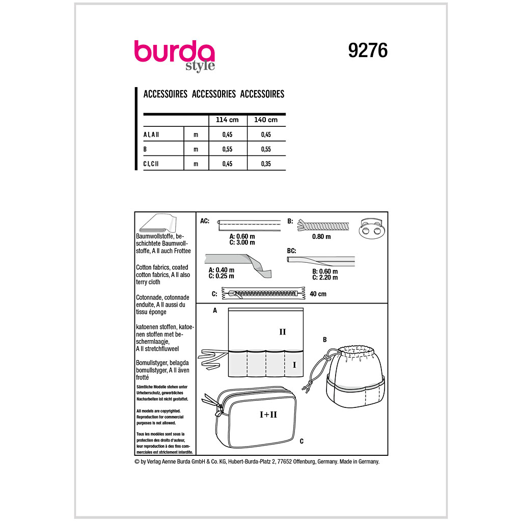 Burda Mønster, 1stk. - Billede 2