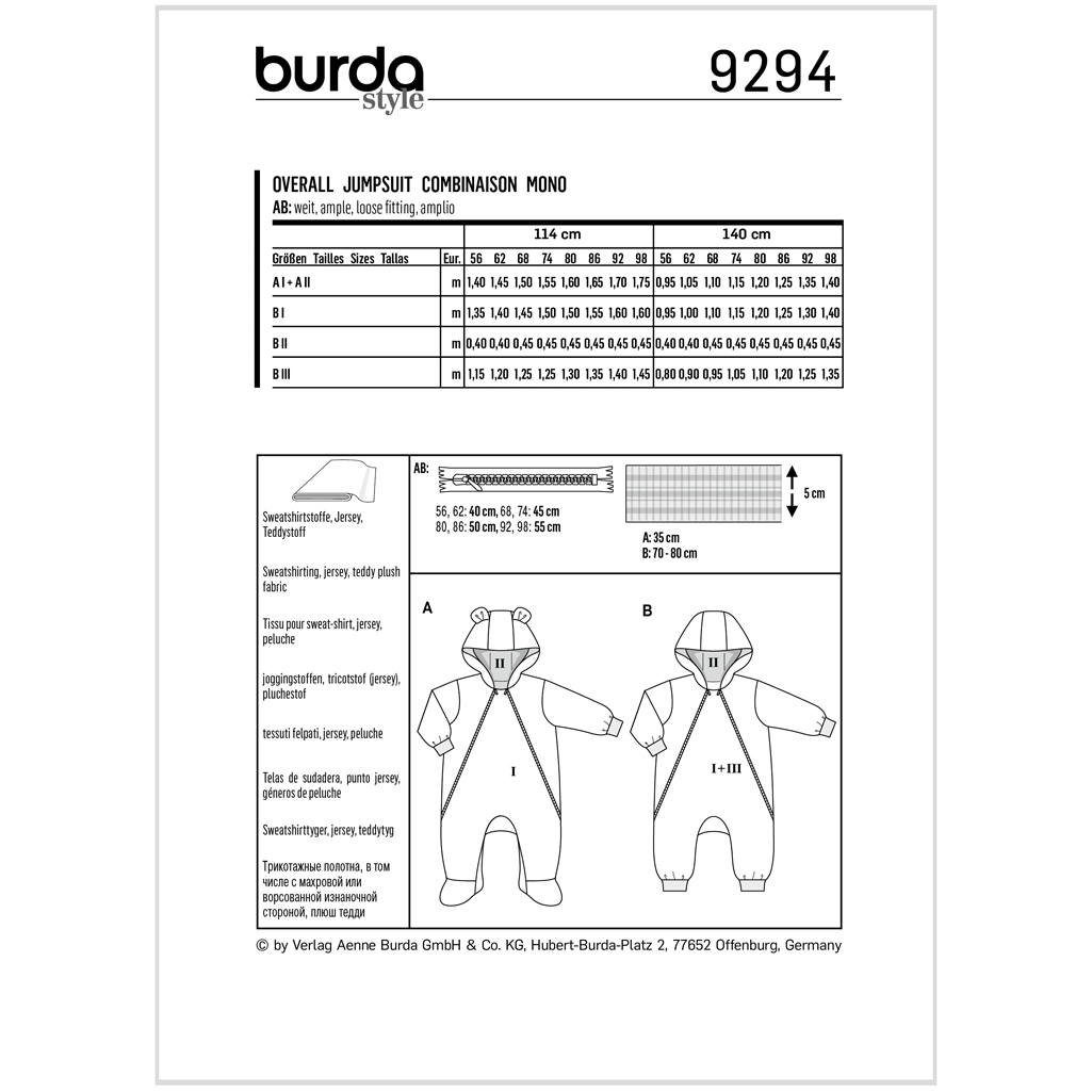 Burda Mønster, 1stk. - Billede 2