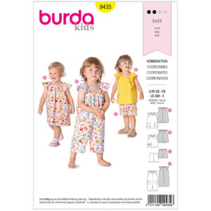 Burda Mønster Børn, Kombination, Str 68-98