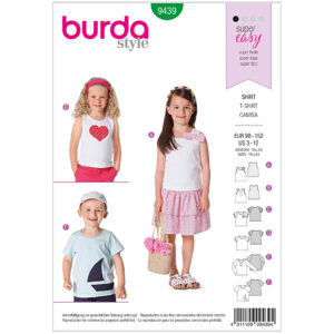 Burda Mønster, Shirt, 1stk.