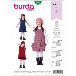 Burda Mønster, kjole, 1stk.