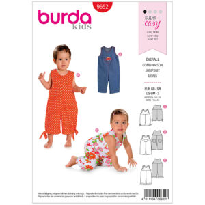 Burda mønster, Børn,  Overall - jumpsuit