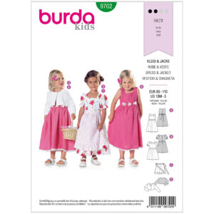 Burda Mønster, Kjole & Jakke, 1stk.
