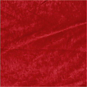 Nervøs velour Rød