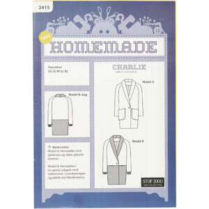 Charlie herrejakke, str. XS-XL