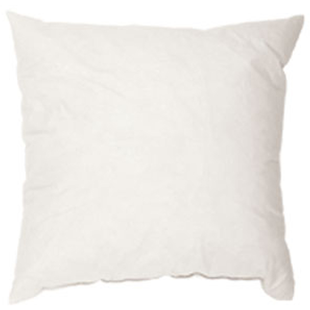 Monteringspude m/fiber Syntet fyld - Vliesvår, str. 50x50 cm Trend white