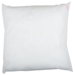 Monteringspude m/fiber Syntet fyld - Vliesvår, str. 80x80 cm Trend white