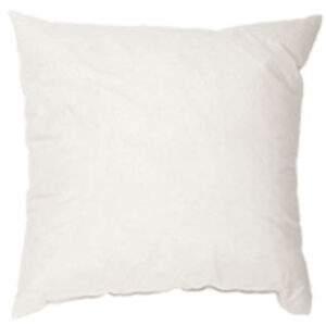 Monteringspude m/fjer og andedun str. 45x45 cm Råhvid