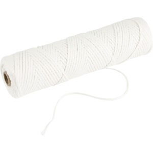Væge til ren paraffin, nr. SU, str. 3x9 , 50 m/ 1 rl., 100 g